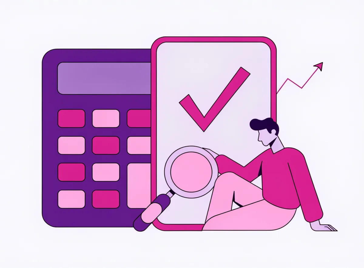 Calculadora y presupuesto aprobado